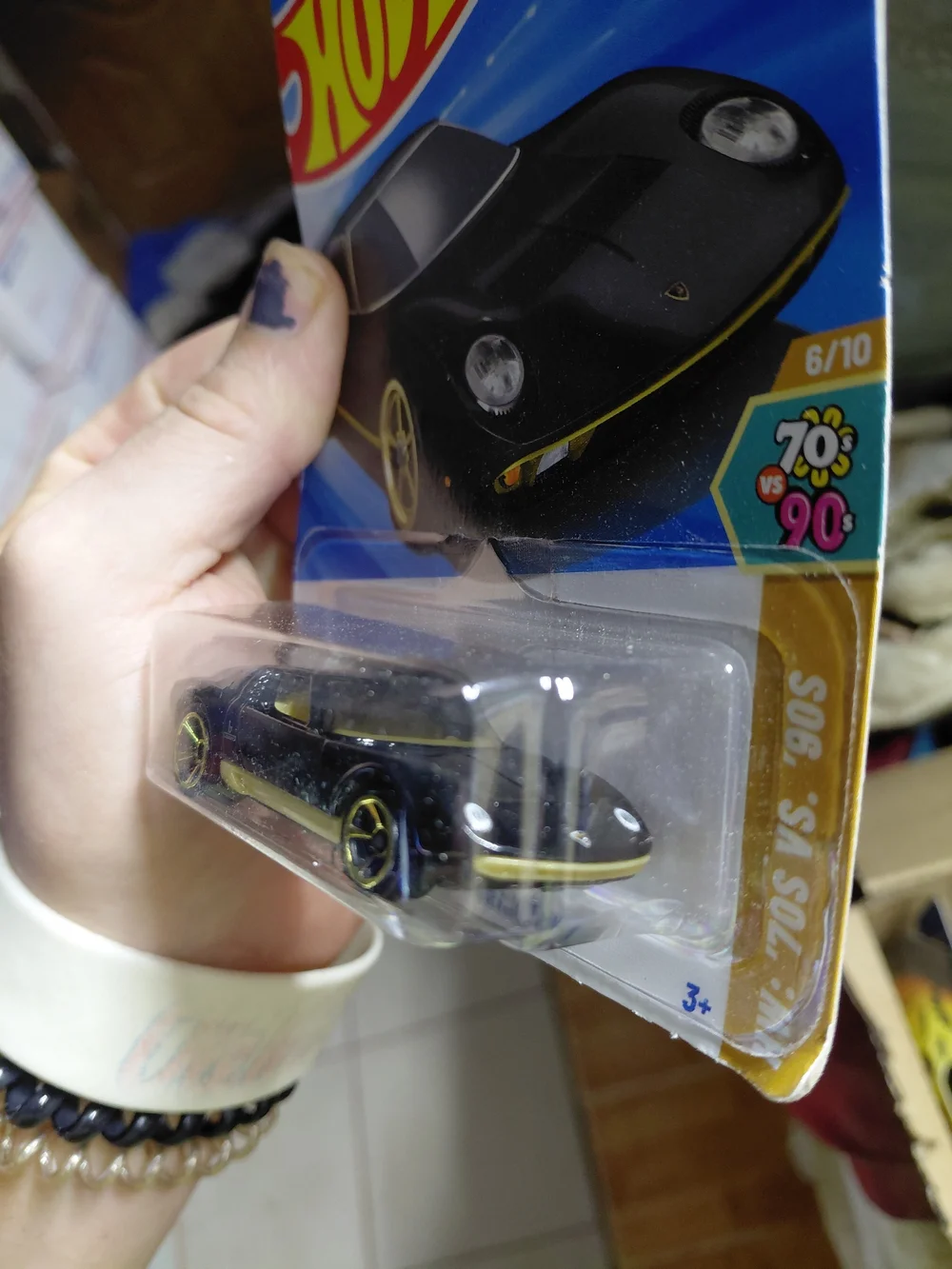 the Hot Wheels '71 Lamborghini Miura SV (amazon.com) from the 